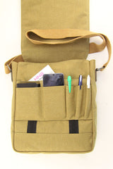 حقيبة كتف عملية HNB لون بني