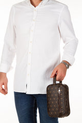 حقيبة كتف Newish Polo لون بني