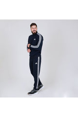 طقم رياضي adidas لون أزرق غامق