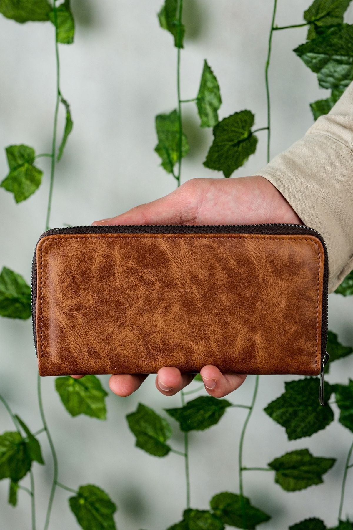 محفظة VANİLLA لون بني