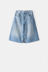 شورت Bershka لون أزرق