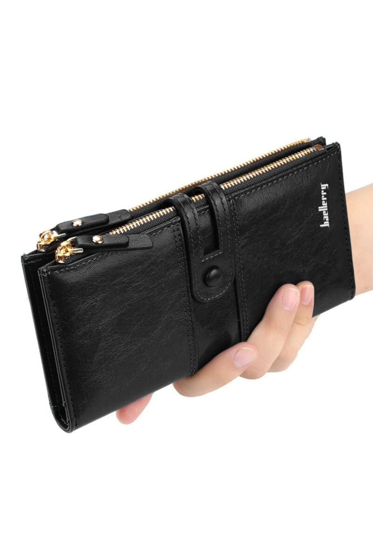 محفظة baellerry لون أسود