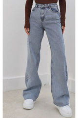 جينز LAMİRAMOOD لون أزرق