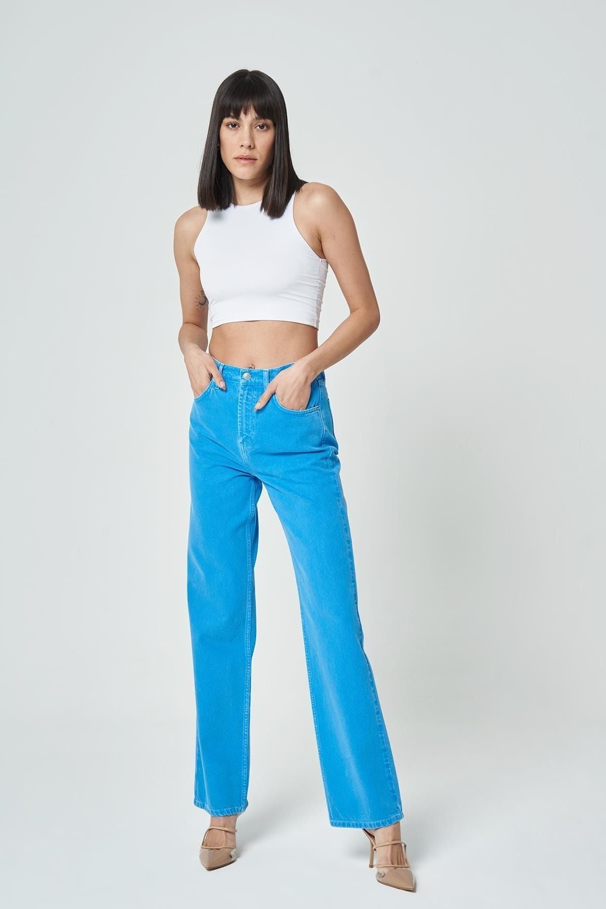 جينز CROSS JEANS لون أزرق