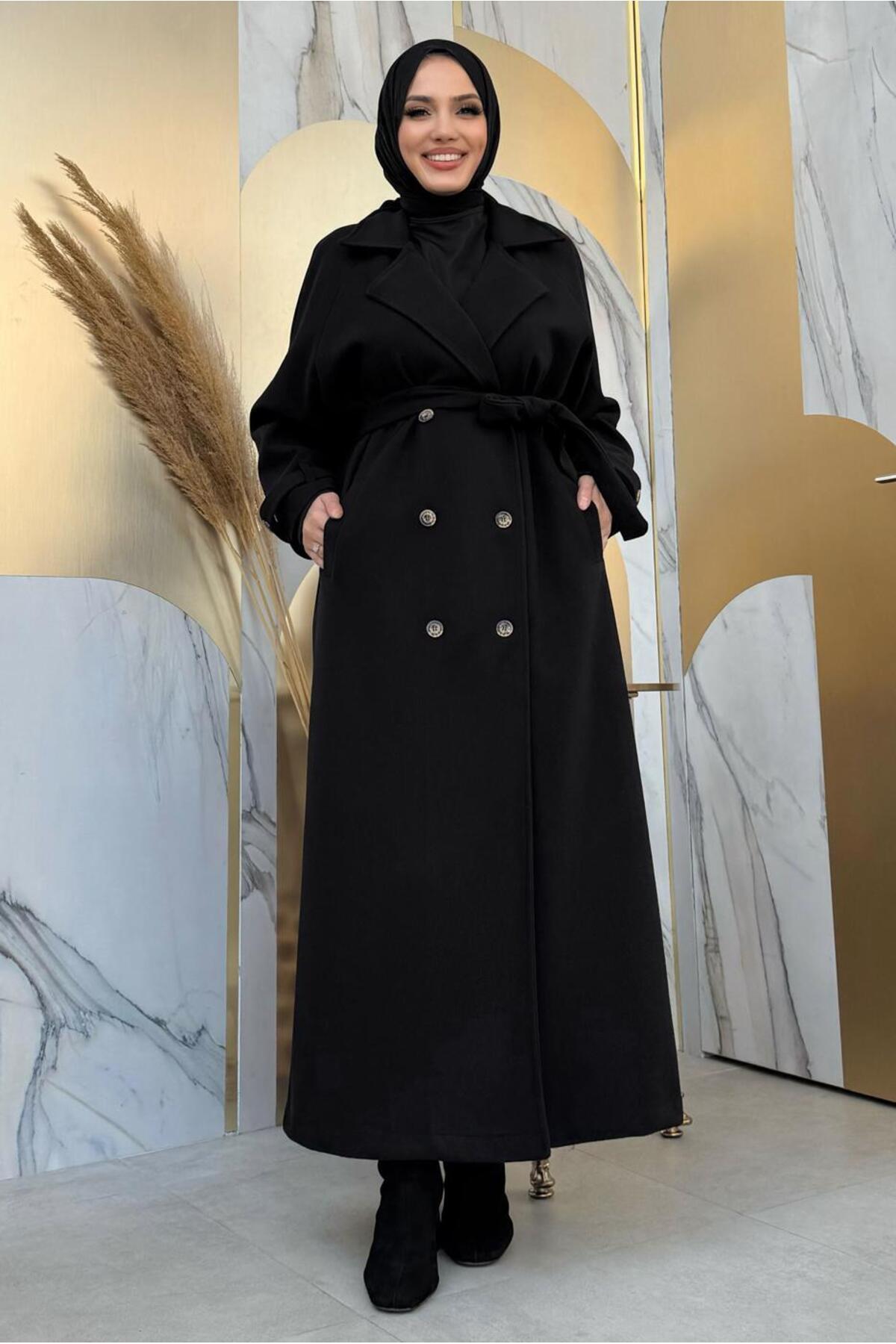 معطف TRENDTESETTÜR لون أسود