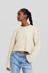 كنزة Bershka لون بيج