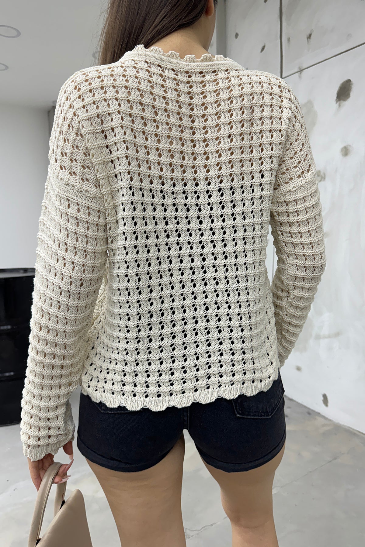 بلوزة Cistern İstanbul لون بيج