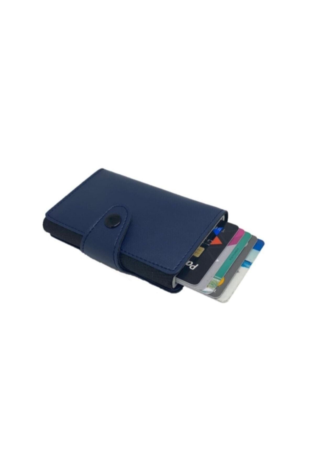 محفظة Walle's Polo لون أزرق غامق