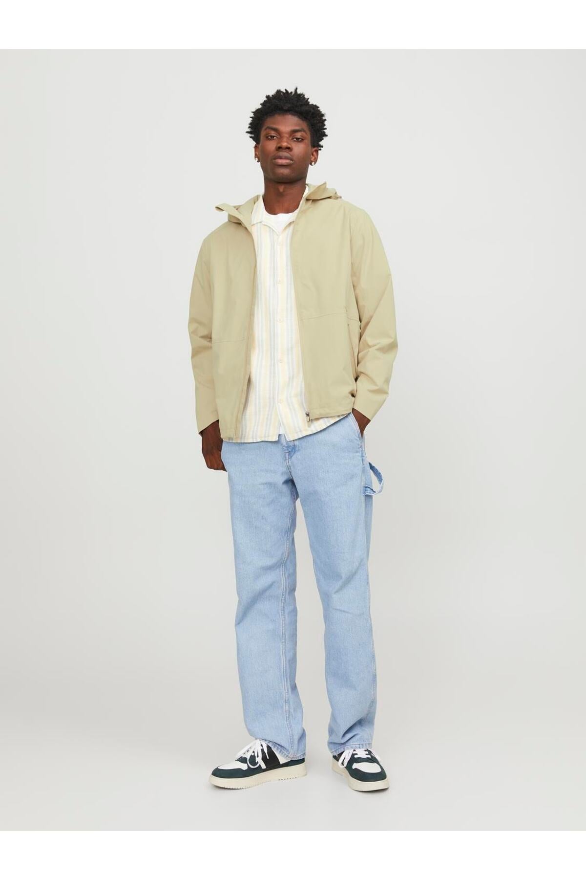 معطف واق من المطر & الرياح Jack & Jones لون بيج
