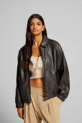 جاكيت Bershka لون بني