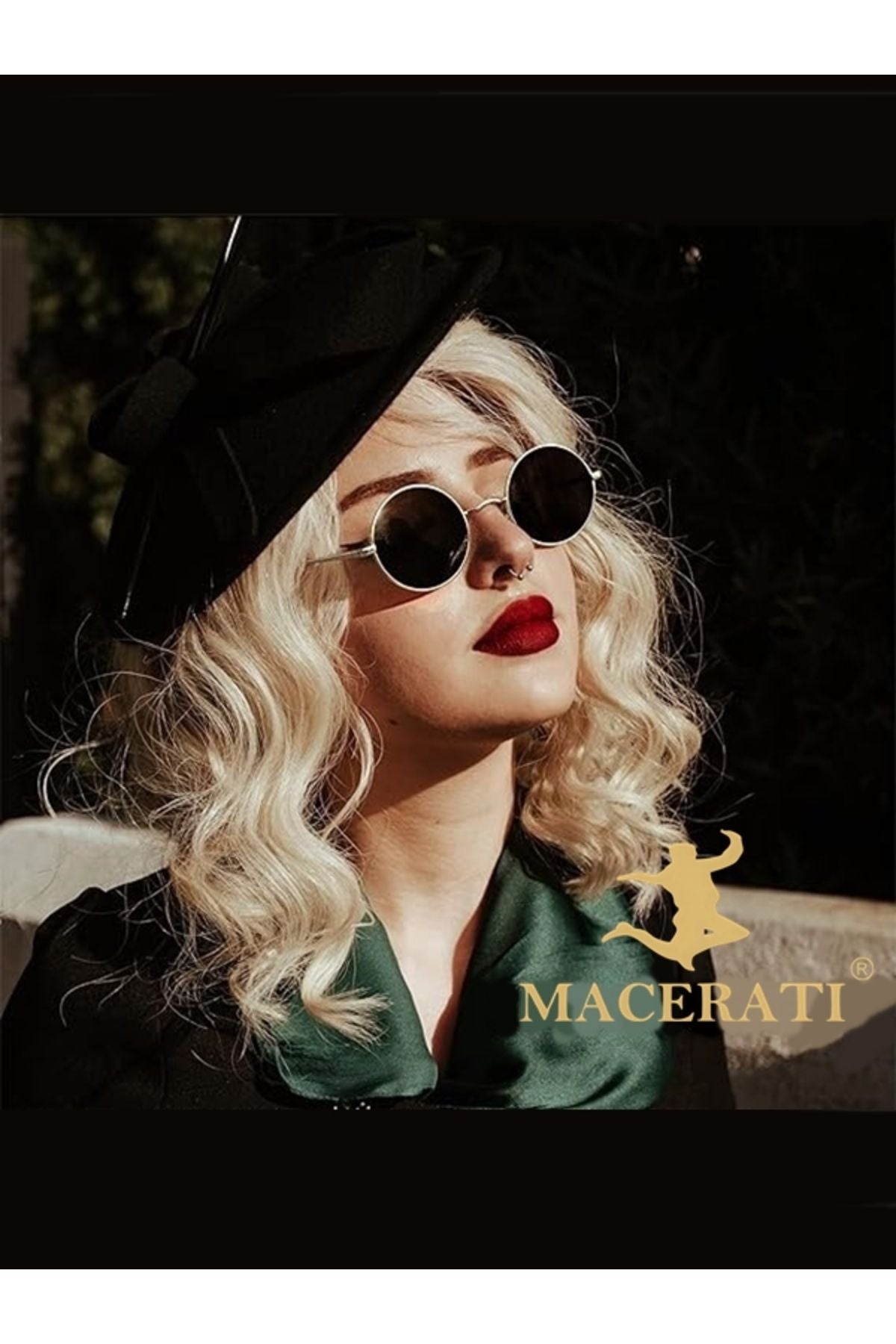 نظارة شمسية MACERATİ لون أسود