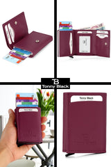 محفظة Tonny Black لون بنفسجي