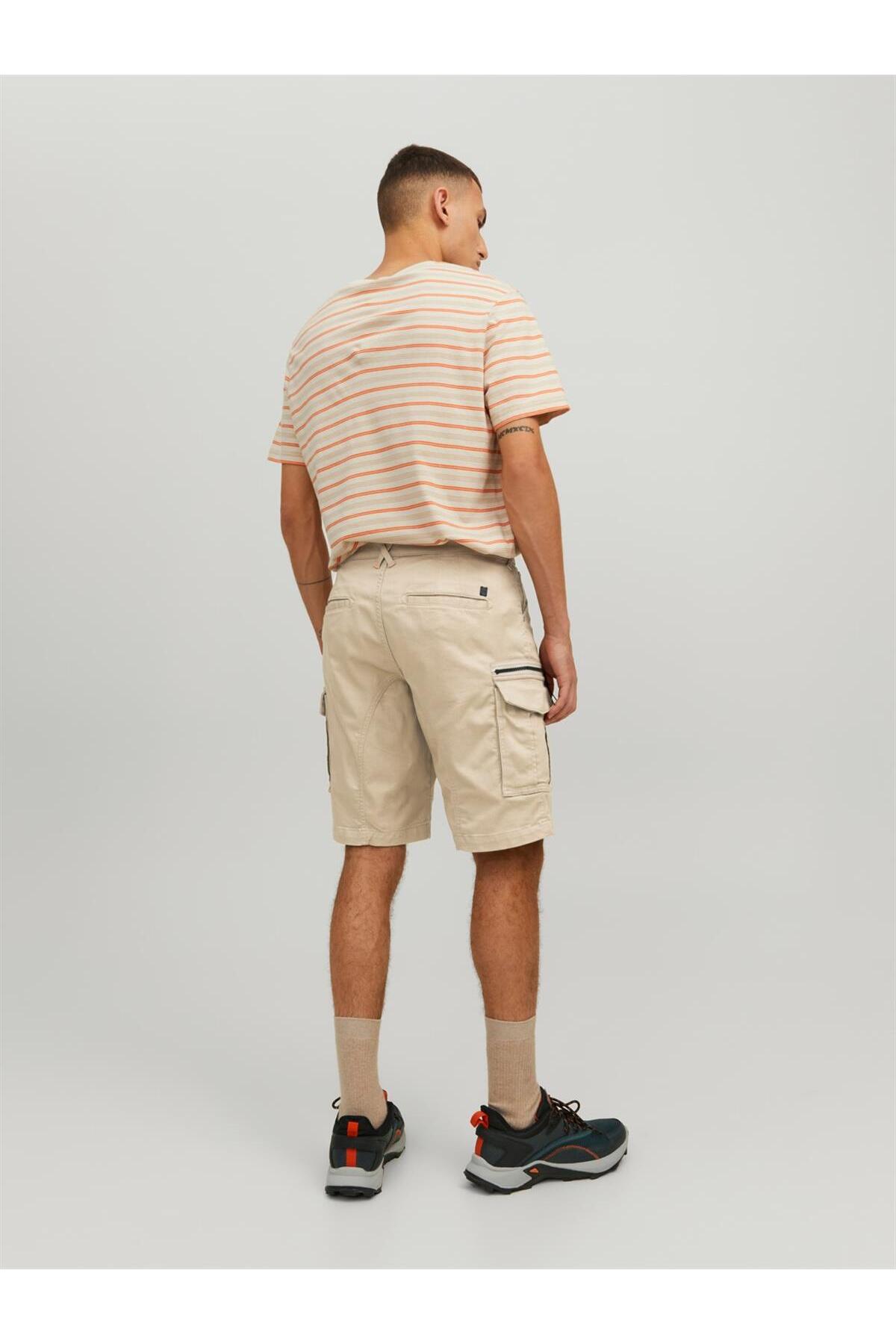 شورت Jack & Jones لون رمادي