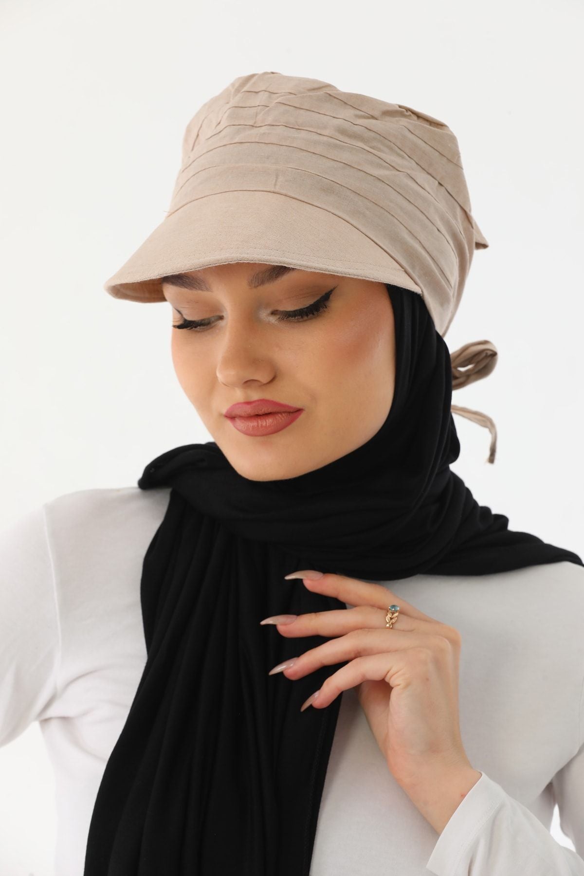 قبعة Ritagarcia لون رمادي