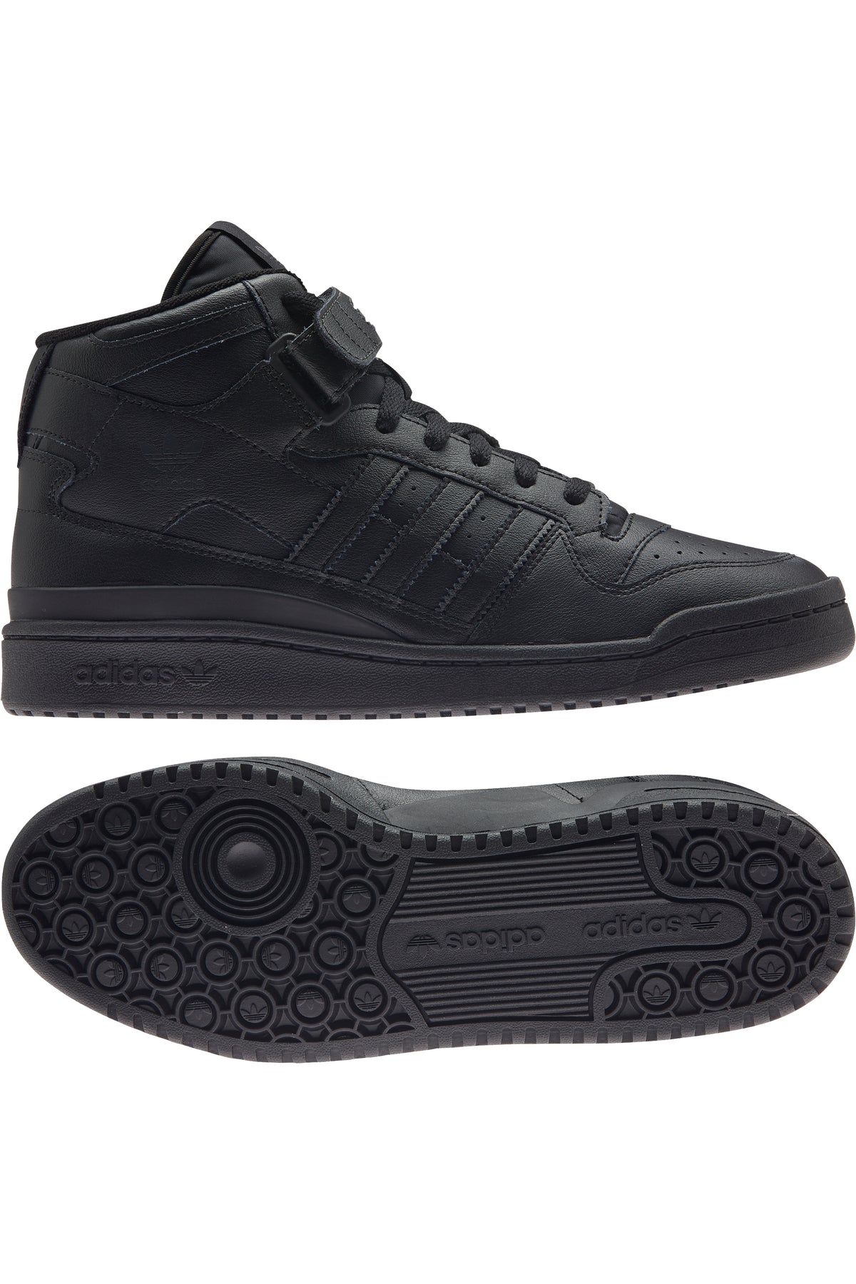 حذاء كرة السلة adidas لون أسود
