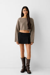 كنزة Bershka لون بني
