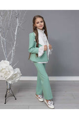 بدلة By Feyza Kids Collection لون أخضر