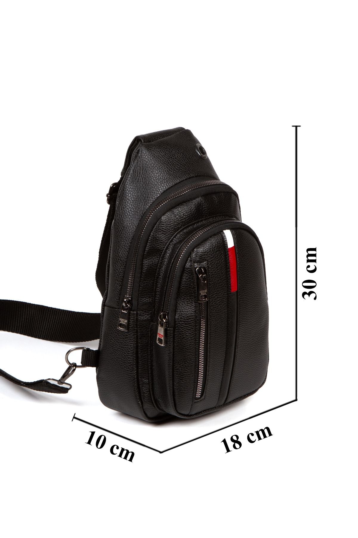 حقيبة كتف Av A Dos لون أسود