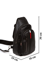 حقيبة كتف Av A Dos لون أسود