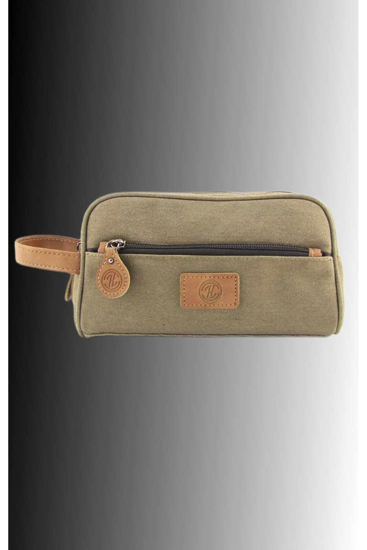 حقيبة يد QUB CLUB لون كاكي