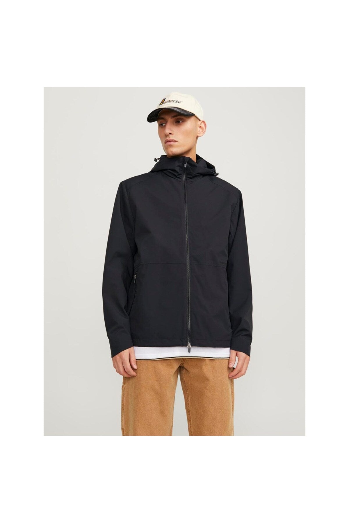 معطف واق من المطر & الرياح Jack & Jones لون أسود