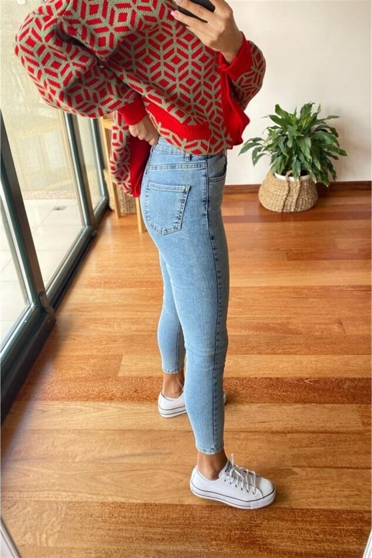 جينز Ramrod لون أزرق