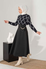 تنورة CNG MODA لون أسود