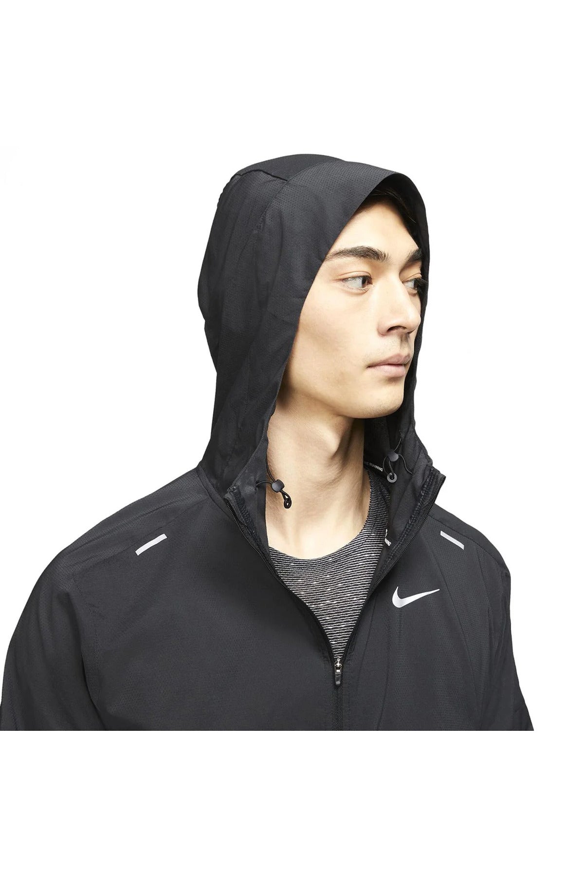 معطف واق من المطر & الرياح Nike لون بيج