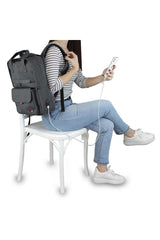 حقيبة كتف My Valice لون رمادي