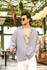 قميص Gray Clothing لون رمادي