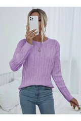 كنزة AQE FASHION لون بنفسجي
