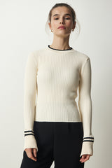 بلوزة Happiness İstanbul لون بيج