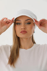 قبعة Ritagarcia لون أبيض