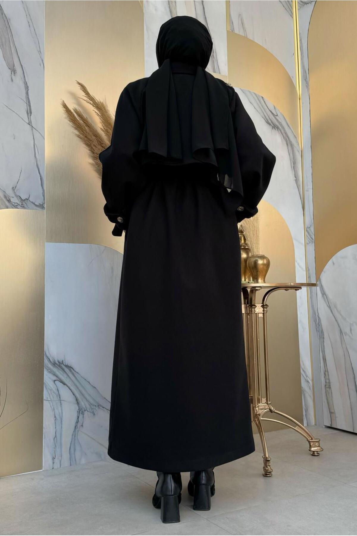 معطف TRENDTESETTÜR لون أسود