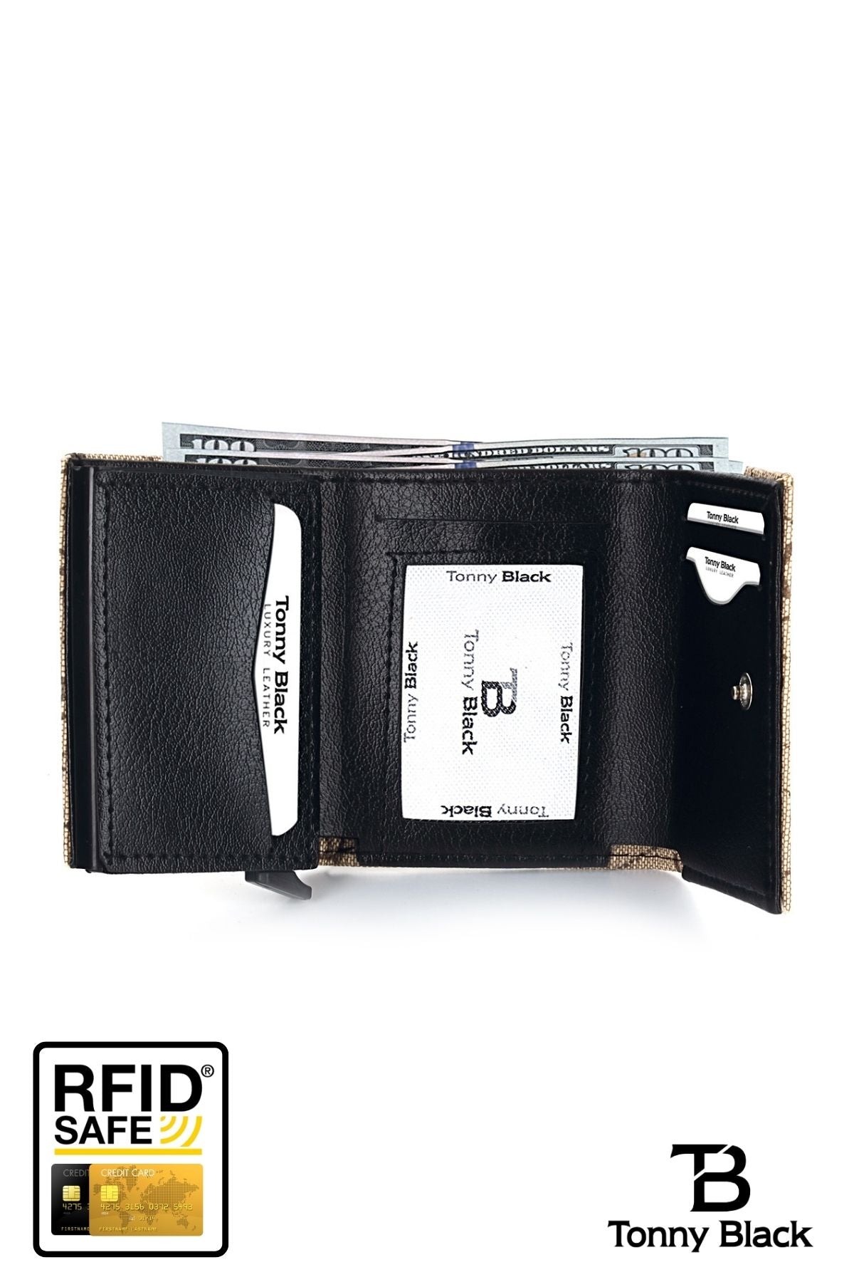 محفظة Tonny Black لون بني