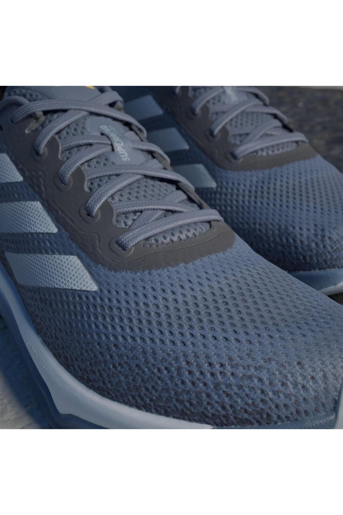 حذاء الجري adidas لون أزرق