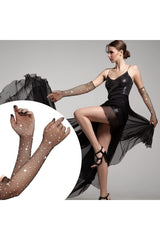 قفاز Elegance Scarf لون أسود
