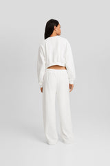 هودي Bershka لون أحمر