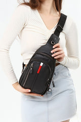 حقيبة كتف Av A Dos لون أسود