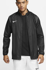 معطف واق من المطر & الرياح Nike لون أسود