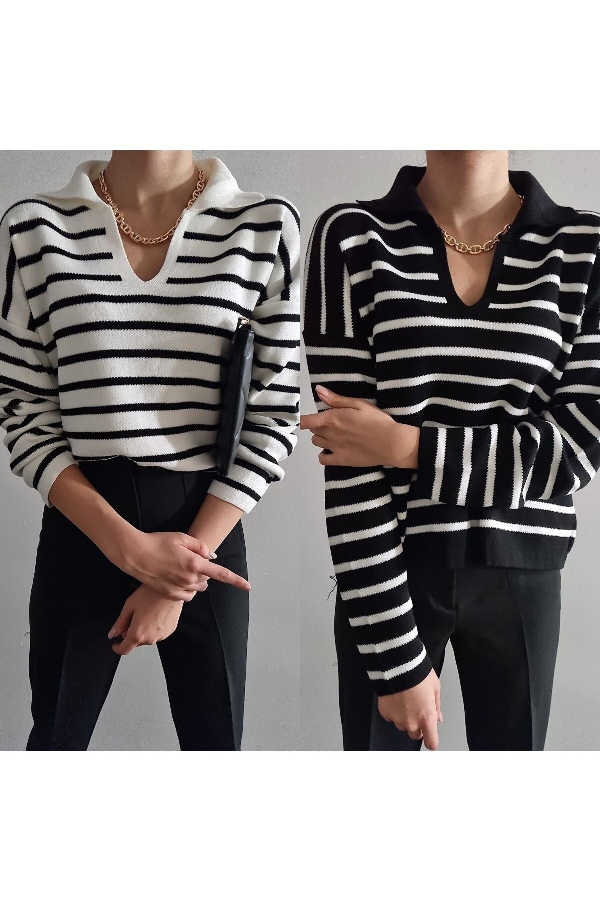 كنزة Jose Clothing لون أسود