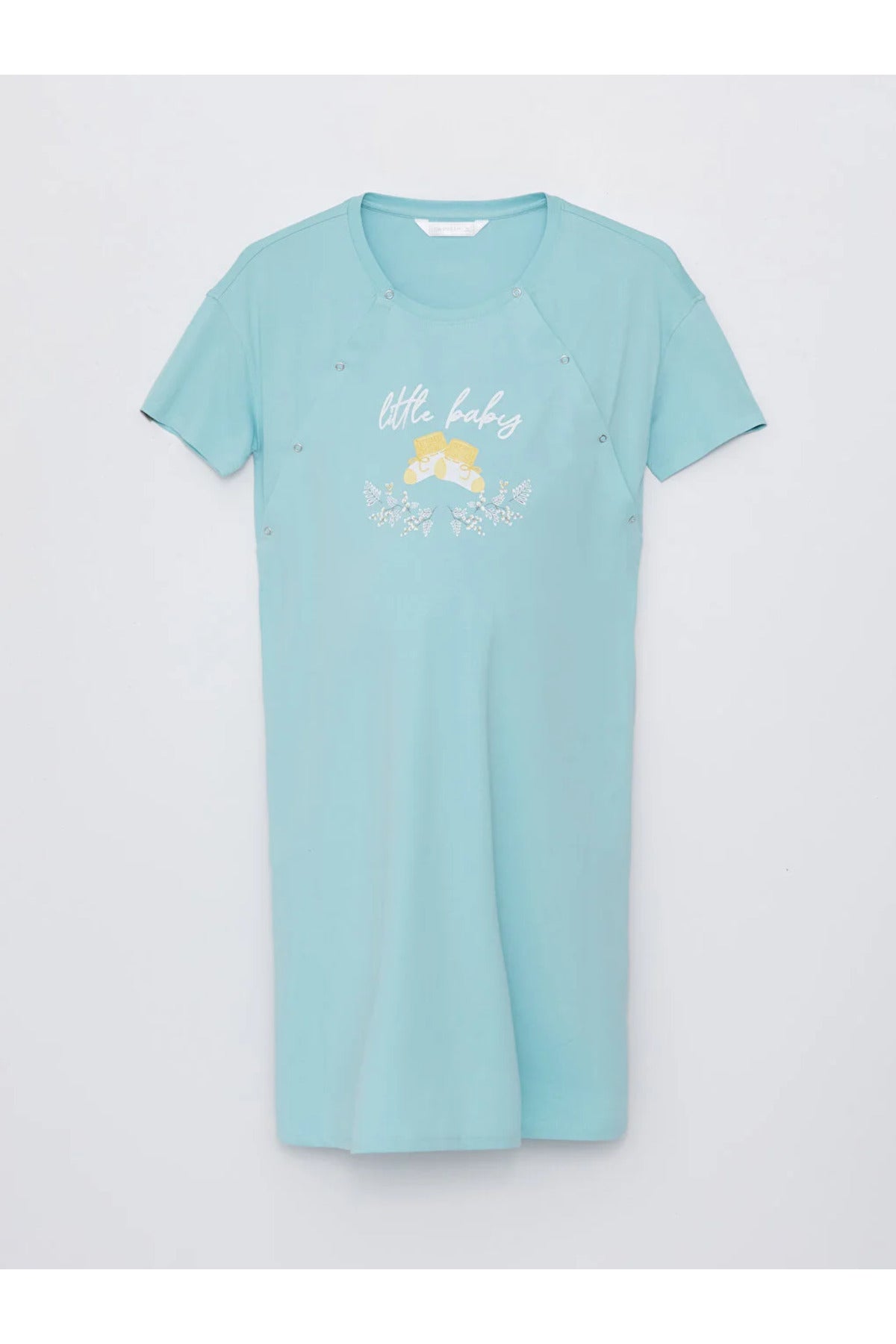 قميص النوم LC Waikiki لون أزرق سماوي