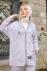 طقم رياضي İmajButik لون رمادي