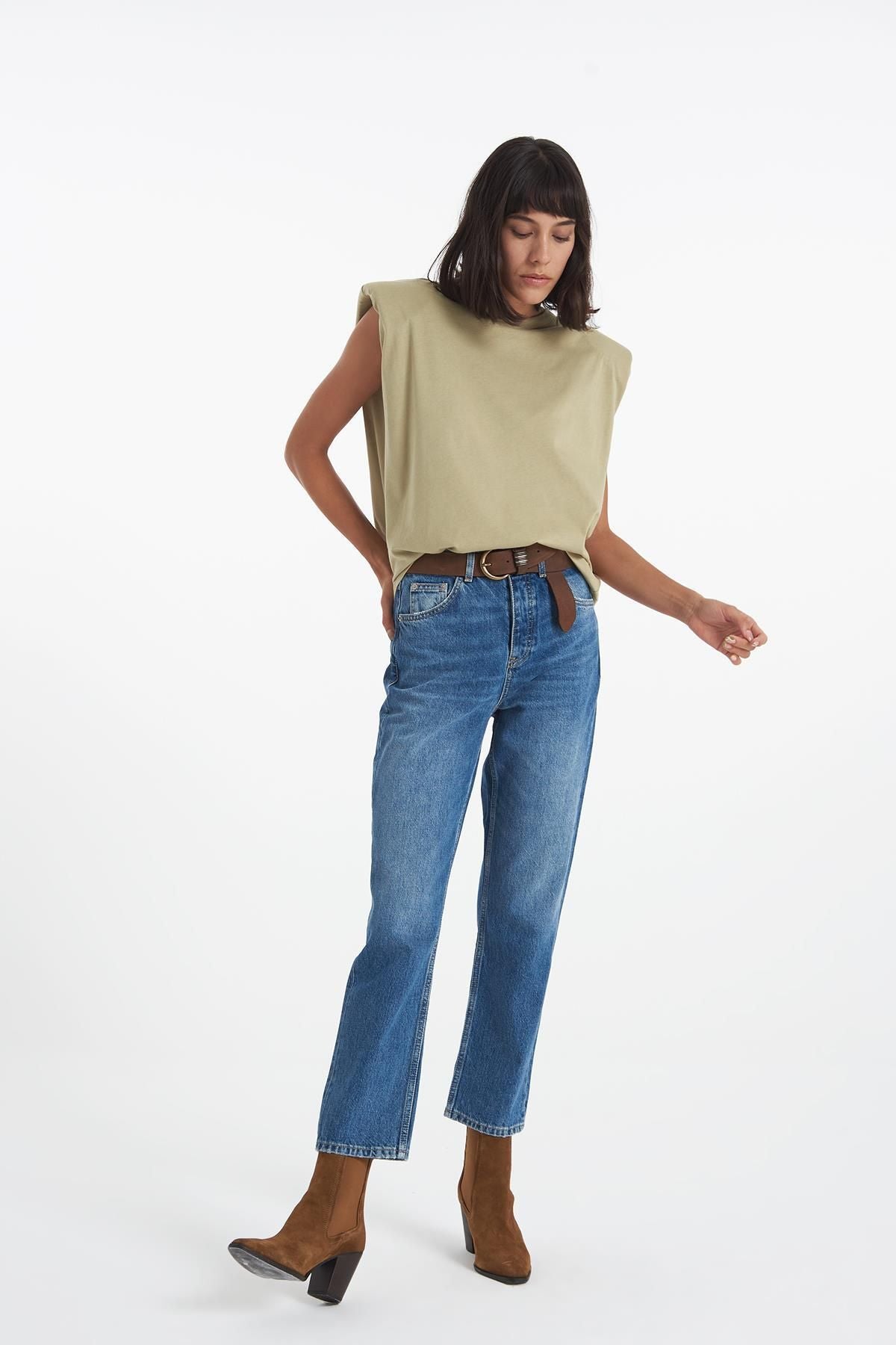 جينز CROSS JEANS لون برتقالي