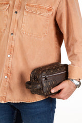 حقيبة يد Newish لون بني