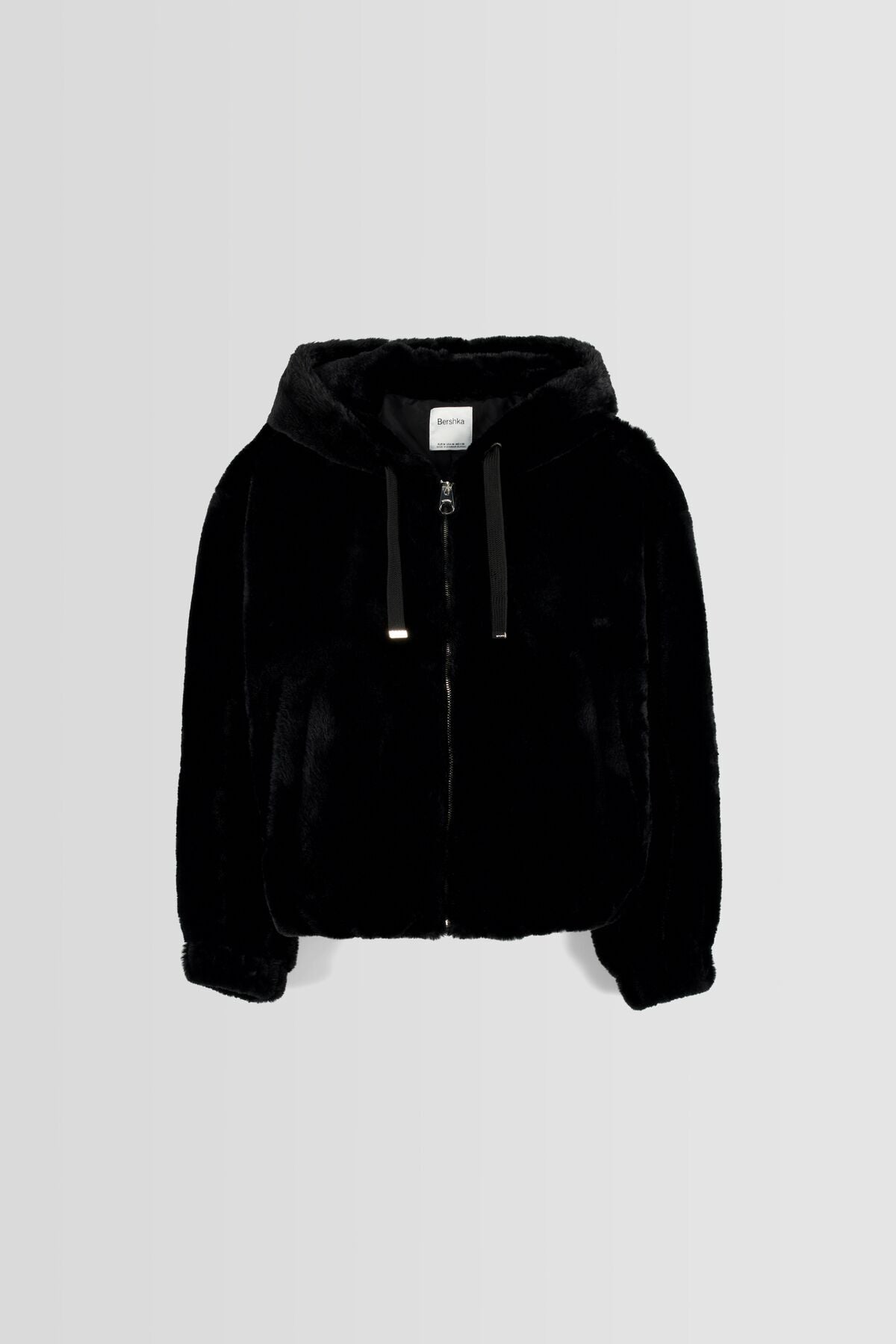 جاكيت Bershka لون أسود