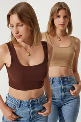 بلوزة Happiness İstanbul لون غني بالألوان