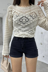 بلوزة Cistern İstanbul لون بيج