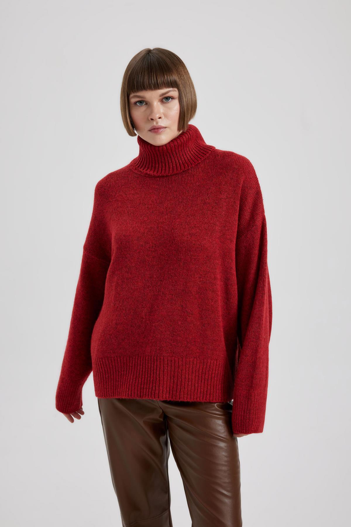 كنزة Defacto لون أحمر