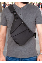 حقيبة خصر Newish لون أسود